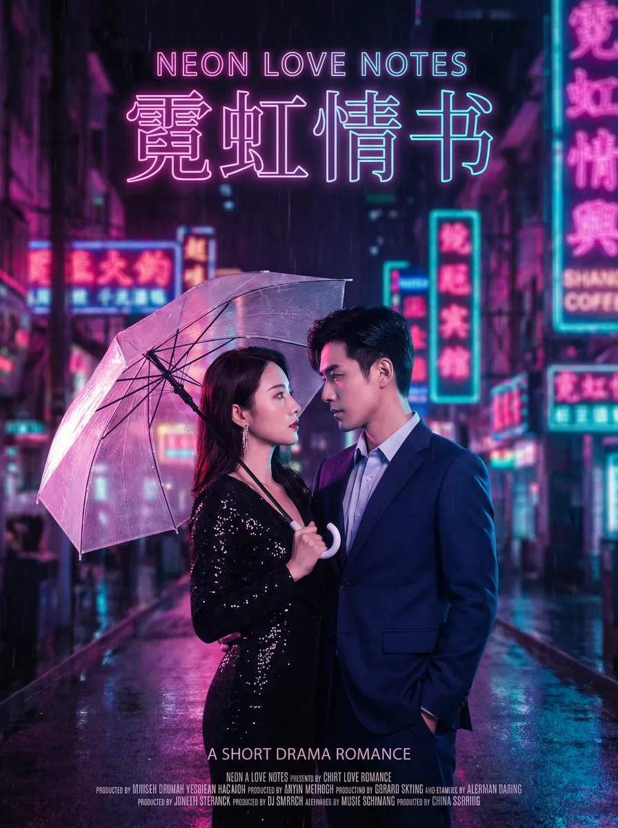 吃瓜群众 热播都市爱情短剧 - 霓虹情书海报